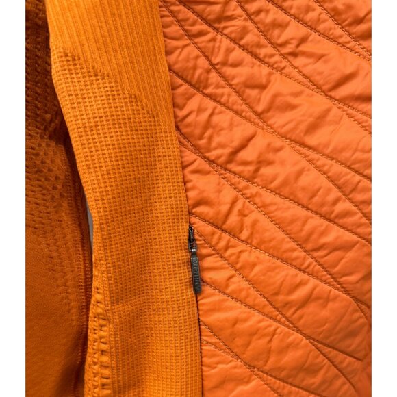 Athleta Flurry Force Insulated PrimaLoft Jacket Small Foliage Orange NWT $169 - Picture 5 of 10